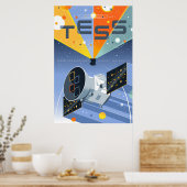 Das Space Telescope Poster. Poster (Küche)