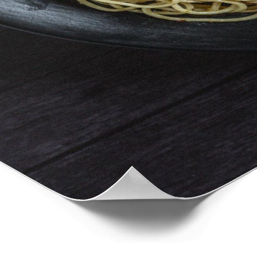 Das Spaghetti Träger Top Poster (Ecke)