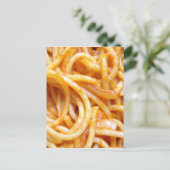 Das Spaghetti Träger Top Postkarte (Stehend Vorderseite)