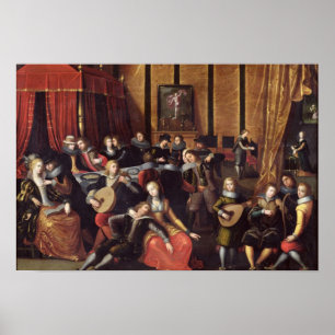 Das spanische Konzert oder, die tapfere Erholung Poster