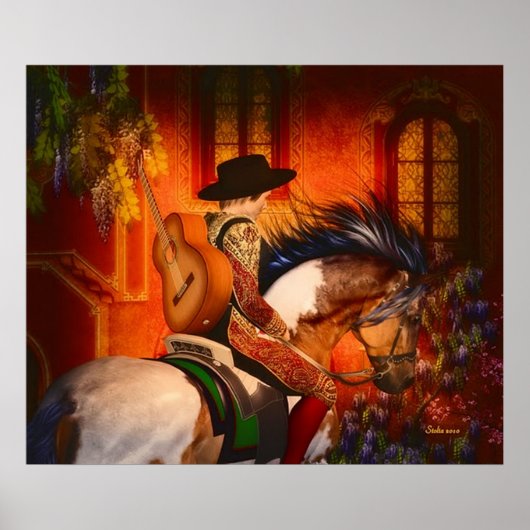 Das spanische Sängerposter VON 14.95 Uhr Poster (Vorne)