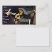 "Das spanische Singer Visitenkarte (Vorne/Hinten)