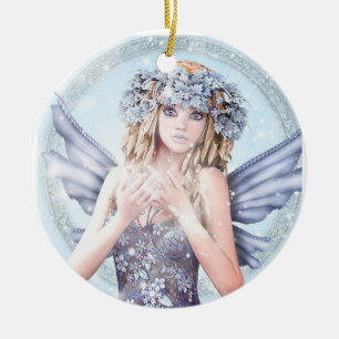 Das sparkel des Schnees Keramikornament