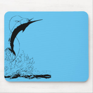Das Speerfischspringen Mousepad