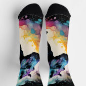 Das SpektralHippo: Eine biografische Reise Socken (Oben)