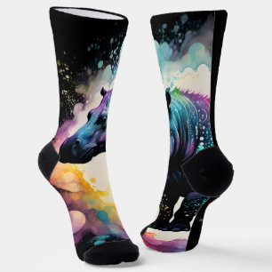 Das SpektralHippo: Eine biografische Reise Socken