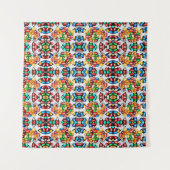 Das Spektrum der Süße: Geleebohnen in Technicolor Wandteppich (Vorderseite (Horizontal))