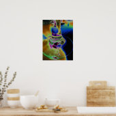 Das Spektrum des Abends Poster (Küche)