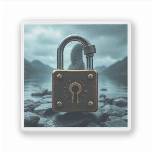 Das Sperrmonster Aufkleber (Vorderseite)