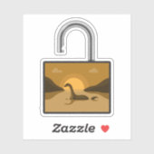 Das Sperrmonster Aufkleber (Blatt)