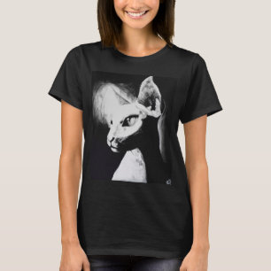Das Sphynx Katzen-ursprüngliche Kunst-Shirt T-Shirt