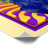 Das Spiegelband-Poster-Retro Poster (Ecke)