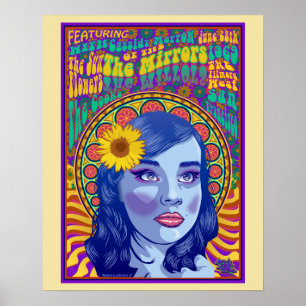 Das Spiegelband-Poster-Retro Poster