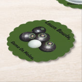 Das Spiel auf dem sonnigen Rasen.... PARTY UNTERSE Untersetzer (angewinkelt)