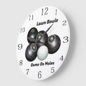 Das Spiel auf dem sonnigen Rasen...., Uhr (Winkel)