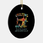 Das Spiel beenden, bis Bobbin ausläuft Keramik Ornament (Rechts)