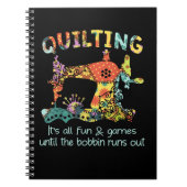 Das Spiel beenden, bis Bobbin ausläuft Notizblock (Vorderseite)