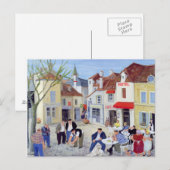 Das Spiel Burgund Postkarte (Vorne/Hinten)