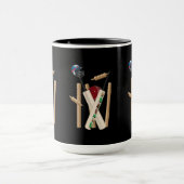 Das Spiel Cricket, Tasse (Zentrum)