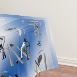 Das Spiel Cricket, Tischdecke