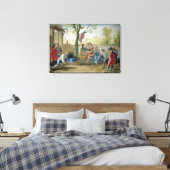 Das Spiel der Bowls Leinwanddruck (Insitu (Schlafzimmer))
