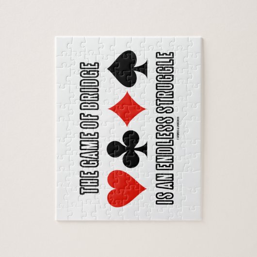 Das Spiel der Brücke ist ein endloser Kampf Puzzle (Vertikal)