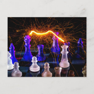 Das Spiel der Könige Postkarte