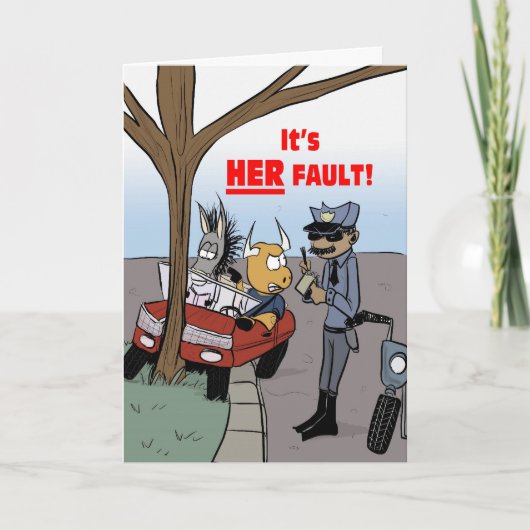 Das Spiel der Schuld Karte (Vorderseite)