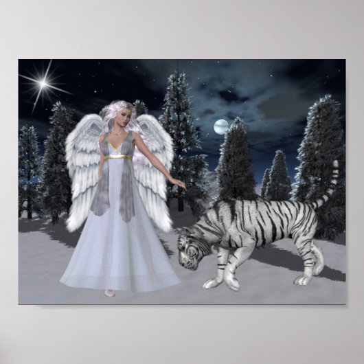 Das Spiel der Wildnis - Fantasy Print Poster (Vorne)