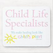 Das Spiel des Kindes Mousepad (Vorne)