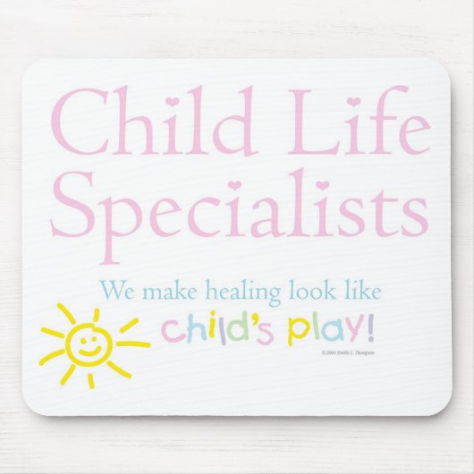 Das Spiel des Kindes Mousepad (Vorne)