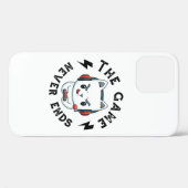 Das Spiel endet nie Case-Mate iPhone Hülle (Rückseite (Horizontal))