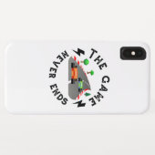 Das Spiel endet nie Case-Mate iPhone Hülle (Rückseite (Horizontal))