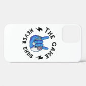 Das Spiel endet nie Case-Mate iPhone Hülle (Rückseite (Horizontal))
