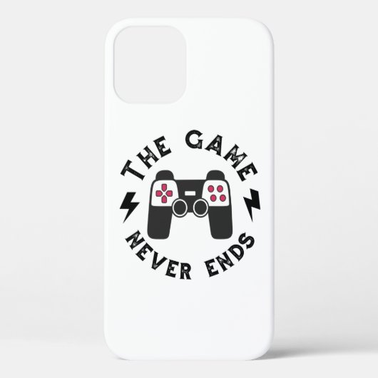 Das Spiel endet nie Case-Mate iPhone Hülle (Rückseite)