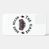Das Spiel endet nie Case-Mate iPhone Hülle (Rückseite (Horizontal))