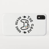 Das Spiel endet nie Case-Mate iPhone Hülle (Rückseite (Horizontal))