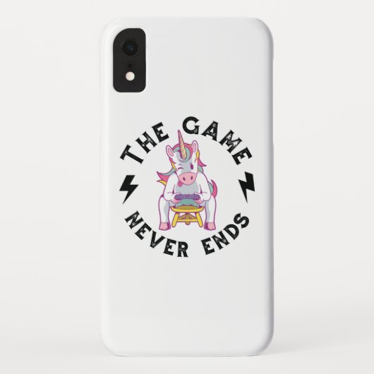 Das Spiel endet nie Case-Mate iPhone Hülle (Rückseite)