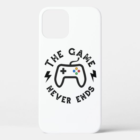 Das Spiel endet nie Case-Mate iPhone Hülle (Rückseite)