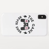 Das Spiel endet nie Case-Mate iPhone Hülle (Rückseite (Horizontal))