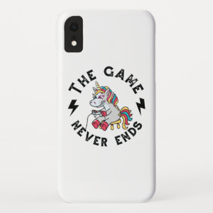 Das Spiel endet nie für Einhörner Case-Mate iPhone Hülle