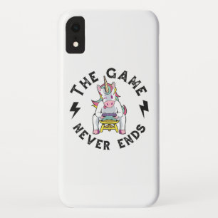 Das Spiel endet nie für Einhörner Case-Mate iPhone Hülle