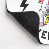 Das Spiel endet nie für Unicorns Mousepad (Ecke)