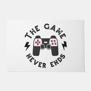 Das Spiel endet nie Fußmatte