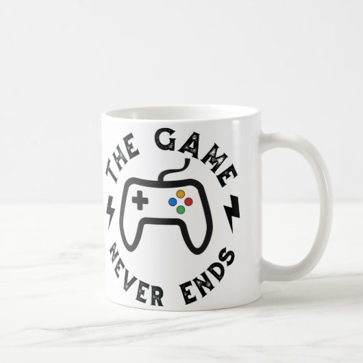 Das Spiel endet nie Kaffeetasse (Rechts)