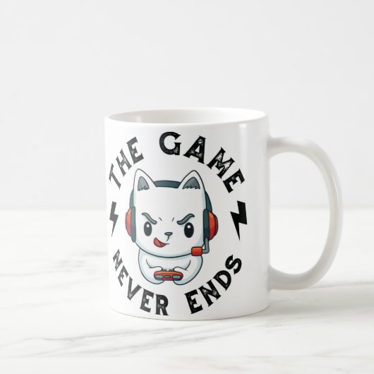 Das Spiel endet nie Kaffeetasse (Rechts)