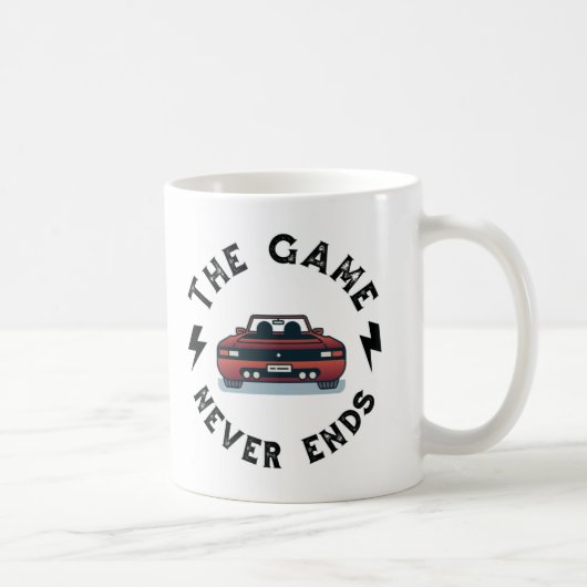 Das Spiel endet nie Kaffeetasse (Rechts)