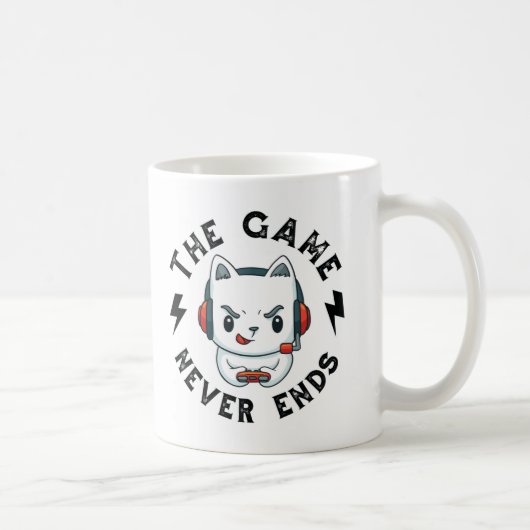 Das Spiel endet nie Kaffeetasse (Rechts)