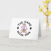 Das Spiel endet nie Karte (Gelbe Blume)