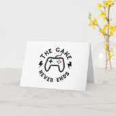 Das Spiel endet nie Karte (Gelbe Blume)